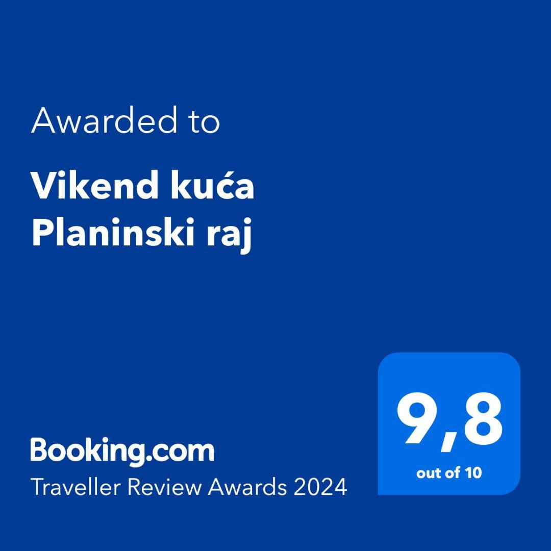 Vikend Kuca Planinski Raj Pale Zewnętrze zdjęcie